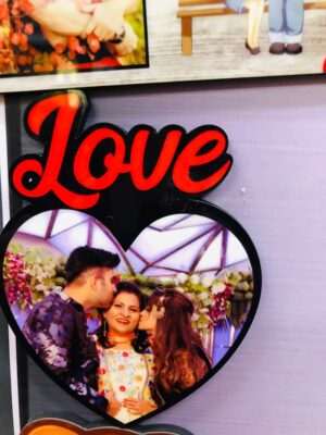 Love Custom Fridge Magnet: "Personalized Memories"