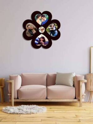 Heart Shape Wooden Photo Frame