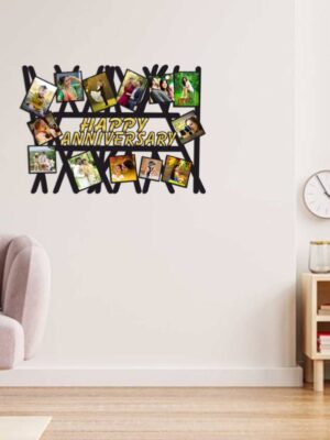 Happy Anniversary Wooden Photo Frame