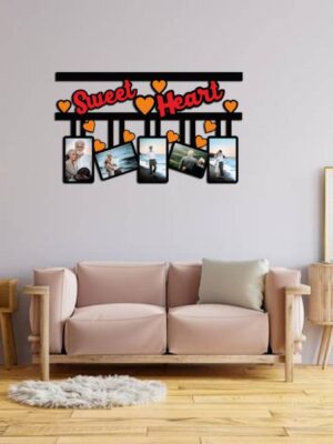 Sweat Heart Wooden Photo Frame