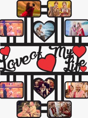 Love of My Life Wooden Photo Frame