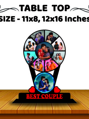 Couple Cutout Table Top