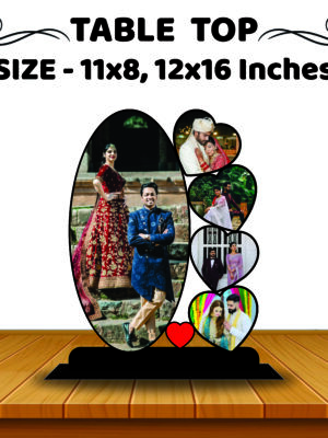 Couple Cutout Table Top