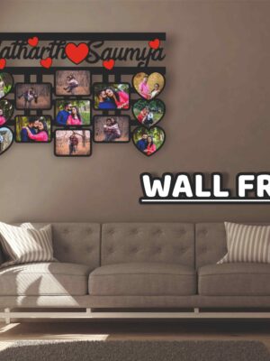 Personalized Wooden Photo Frame With Name