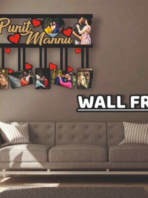 Personalized Wooden Photo Frame With Name