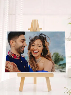 Personalized Anniversary Photo Canvas